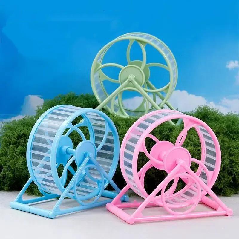 Hamster Running Wheel Hamster Ultra Quiet Anti Jamming Small Animal Sports Running Wheels Hamster Cage Accessories Toys Hamster