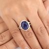Natural Sodalite Gemstone 925 Sterling Silver Women Jewelry Partywear Ring For Birthday Gift RR-80-22