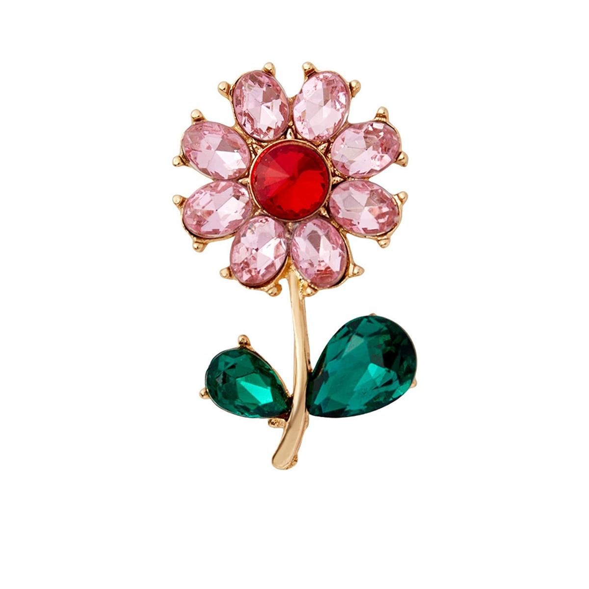 

1Pc Exquisite Trendy Flower Brooch Cute Creative Pin Charm Romantic Jewelry Accessories Clothing Bag Decoration Party Gift 2026