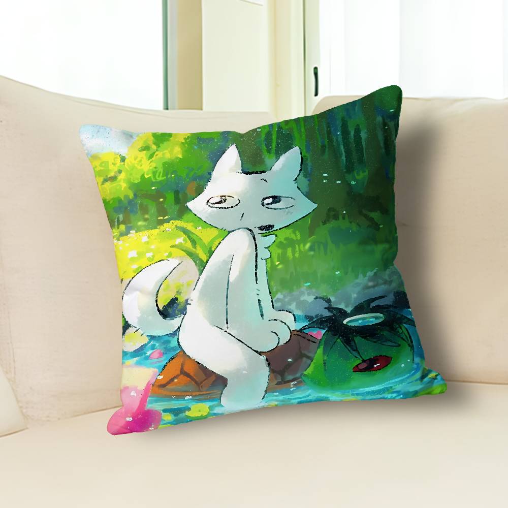 H-House Of Puso B-Bayani Cartoon Pillow Cover, 4K HD Printed Cushion Cover case with Various Exquisite Patterns