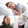 MMUSS Sleep Pillow Speaker with Replacement Headband for Sleep Wired Brown 2023 Version Ultra-Thin Stereo, Headphones, 3.5 Interface,