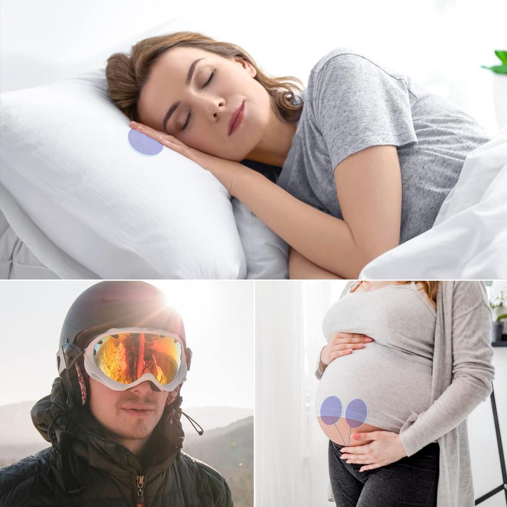 MMUSS Sleep Pillow Speaker with Replacement Headband for Sleep Wired Brown 2023 Version Ultra-Thin Stereo, Headphones, 3.5 Interface,
