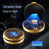Lantu Dreamer ZhiGuang Car Ashtray with Lid Light - Decorative & Functional Interior Accessory.