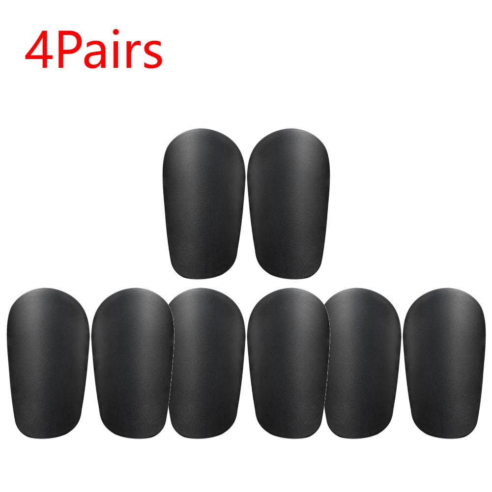 1-4Pairs Mini Shin Pads Wear-resistant Shock Absorbing Soccer Leg Protector Lightweight Portable FootballTraining Shank Board