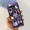 Für iPhone 5 5s Handyhülle iPhone SE 2016 Rückseite Weiches TPU Transparenter Silikon-Stoßfänger Blume Schmetterling Auf Apple iPhone5 5 s