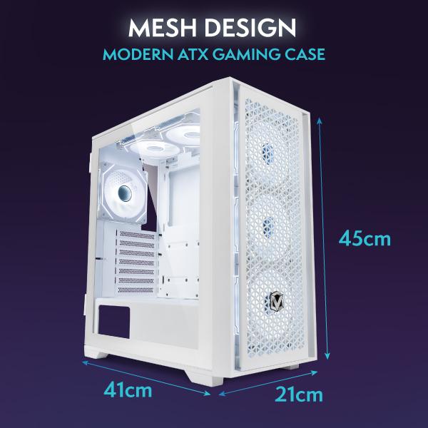 Vibox I-11 Gaming PC • Ryzen 3 3200G 4,0 GHz • Radeon Vega 8 • 16GB RAM • 1TB SSD • Windows 11 • WiFi 6 + Bluetooth 5.4
