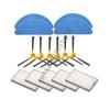 Robot Cleaner Main Roller Side Brush HEPA Filter Mop Cloth Rags for ABIR X5,X6,X8 Ropo Glass 3 Robotic Vacuum Cleaner Parts