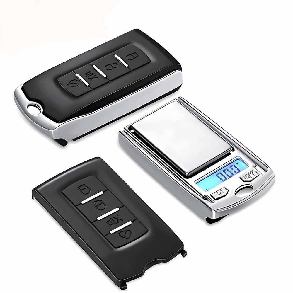 Car Key Shape Pocket Weighing Apparatus Gram Mini Palm Scale Small Electronic Scale  Earring