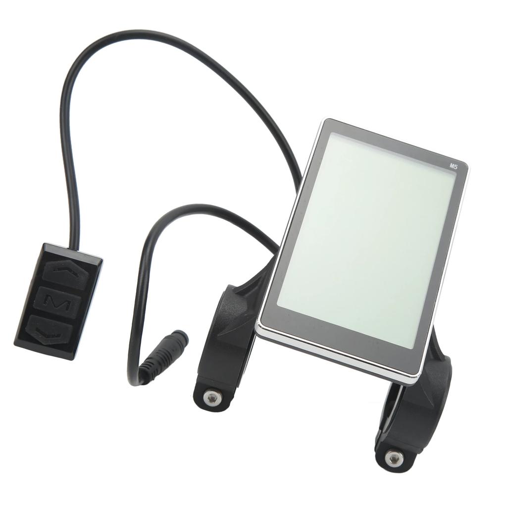Electric Bike LCD Display Electric Bike M5 LCD Display Waterproof Connector Panel Electric Scooter Display Panel Screen