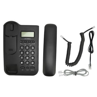 Desk Phone Caller ID Wall Mount Minimalist Corded House Phone for Home Hotel     Telephone Line