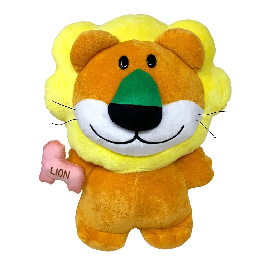 

Tabekko Animals Lion Strawberry Biscuit Big Plush Toy Official Merchandise 35 x 33cm Approx.