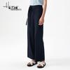 Helmans Women's Stylish Commute Woven Wide-Leg Trousers
