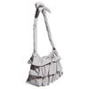 Adidas Originals Double Layer Ruffle Design Fabric Shoulder Bag Women bags Light-Gray IA8913
