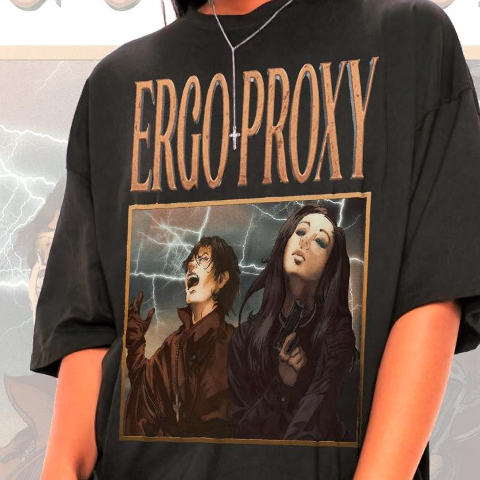 Ergo Proxy Anime Shirt – Re-L Mayer Cosplay Tee S