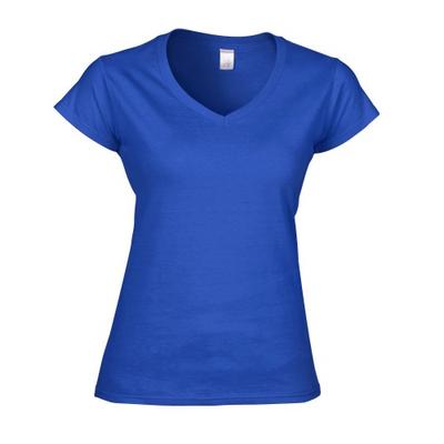 Womens/Ladies Soft Touch V Neck T-Shirt