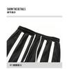 Men's Casual Pants Loose Straight and Versatile Striped Elastic High-waist Trousers
