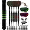 Soft Tip Darts Set  Aluminum Shaft Professional Darts Plastic Tip Sets 2BA Replacement Tips