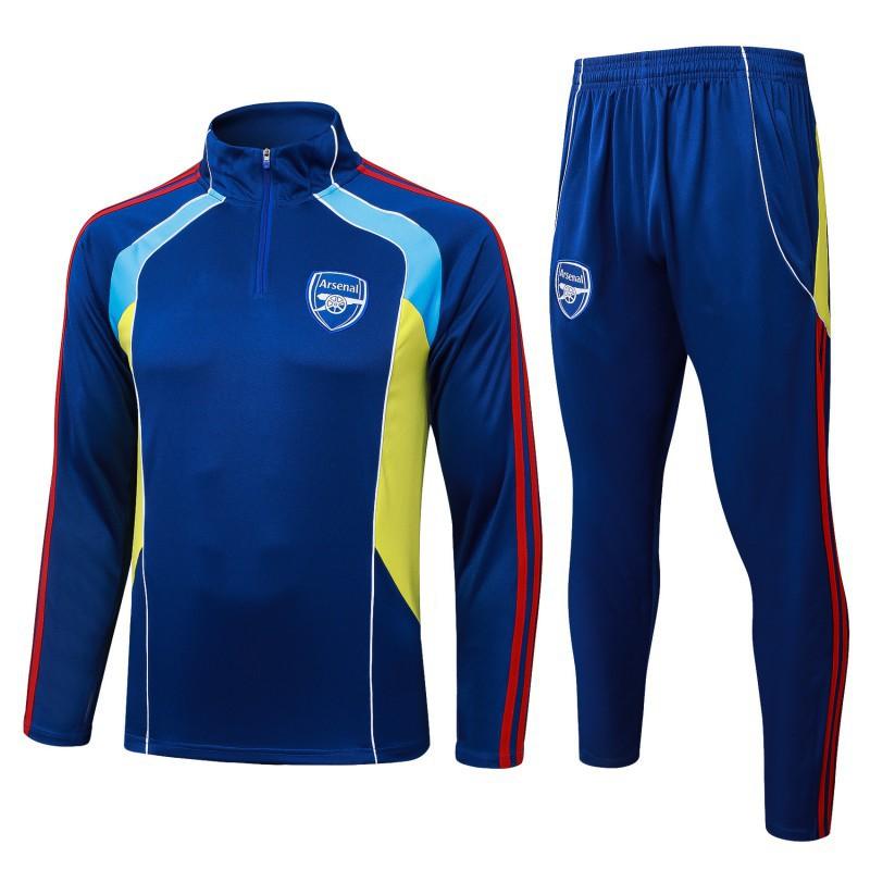 Fußball Paris Trainingskleidung Arsenal Chelsea Juve Flamenco Halbzipp Langarm Anzug