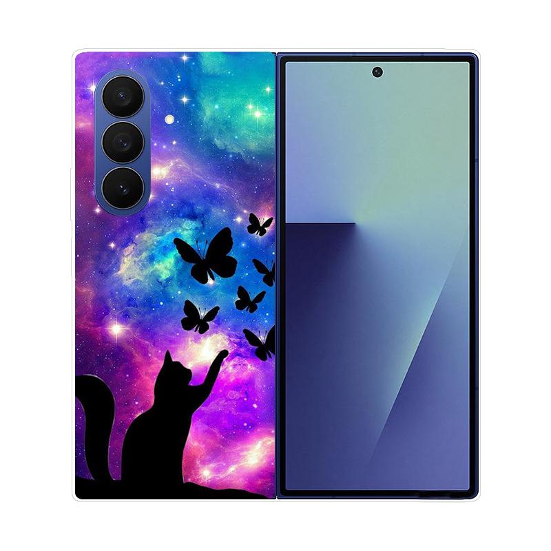For Samsung Galaxy Z Fold 7 Fold7 Case Luxury Folding Shockproof Protection Funda for Samsung Galaxy Z Fold 7 PC Hard Back Cover