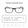 Anti Blue Light Reading Glasses For Men Business Plastic Titanium Computer Glasses Ultraviolet-Proof Uv400