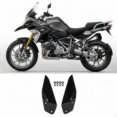 2 Pieces Motorcycle Side Wind Deflectors Fairing Kit Practical Acrylic Gas Tank Cover Panel Air