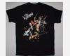 The Warning Band Black 100% Cotton T-shirt Mens Tees Top Cotton Unisex For Men Women