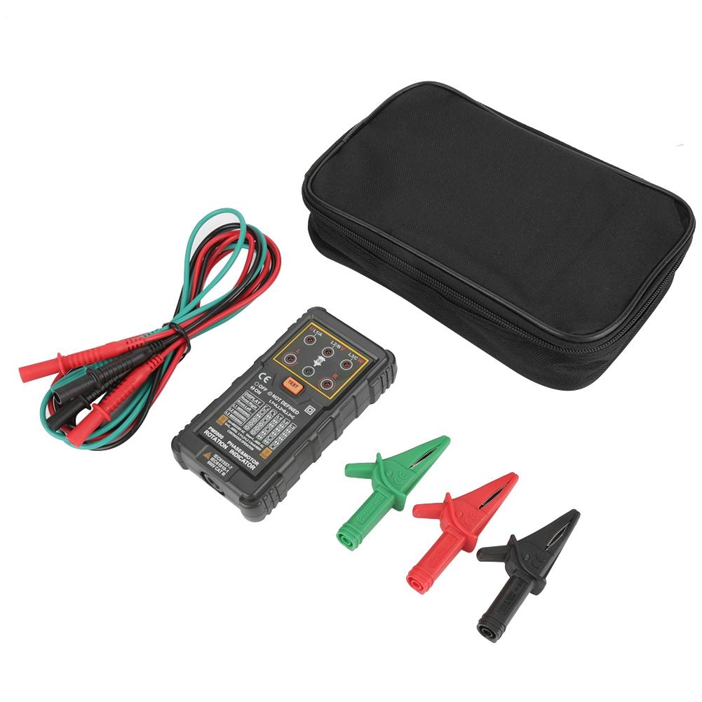 

PEAKMETER PM5900 Portable Handheld Three Phase Motor Rotation Indicator Tester