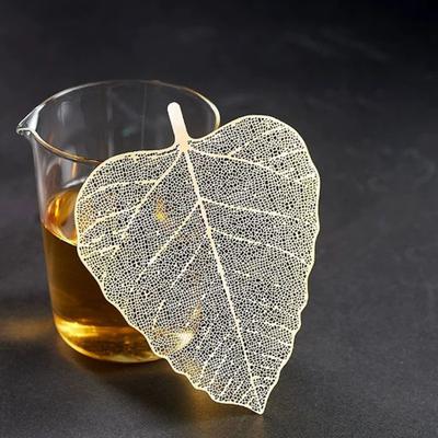 Yousheng Σουρωτήρι Τσαγιού σε Σχήμα Φύλλου Φίλτρο από Ανοξείδωτο Ατσάλι για Τσάι Χύμα Διακοσμητικό Δώρο Κουζίνας για Λάτρεις του Τσαγιού