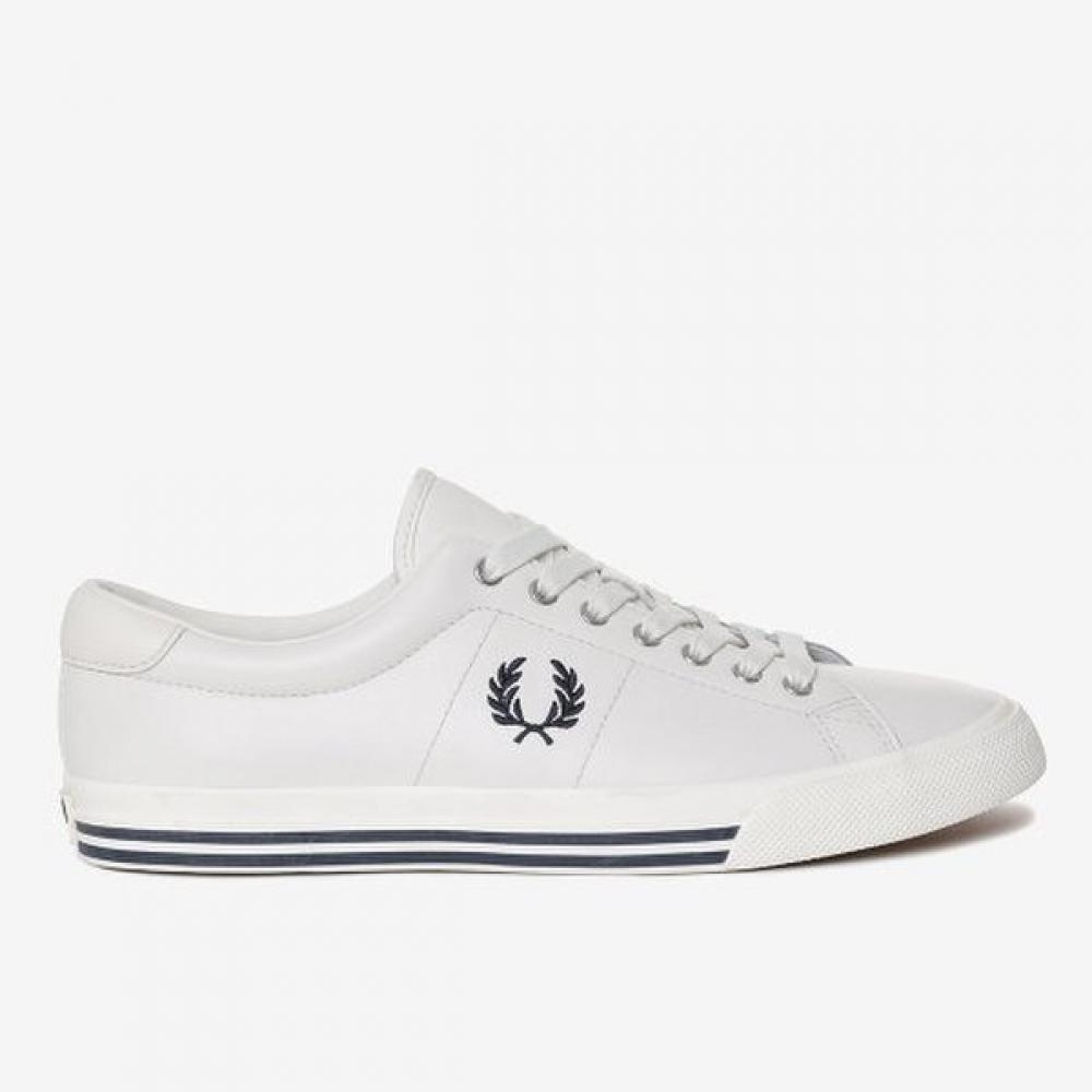 Fred Perry Unisex Leather Sneakers Underspin Leather Sfpu2314343 313