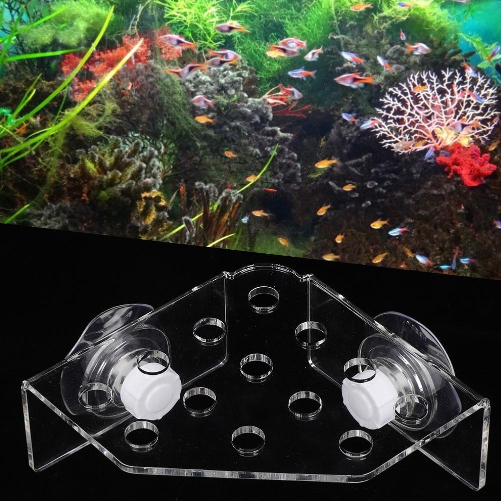 13 Hole Aquarium Fish Tank Coral Rack Bracket Acrylic Coral Frag Rack Bracket