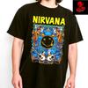 T-shirt da uomo e da donna Nirvana Heavy Metal Rock Alternativo Band Unisex Cotone