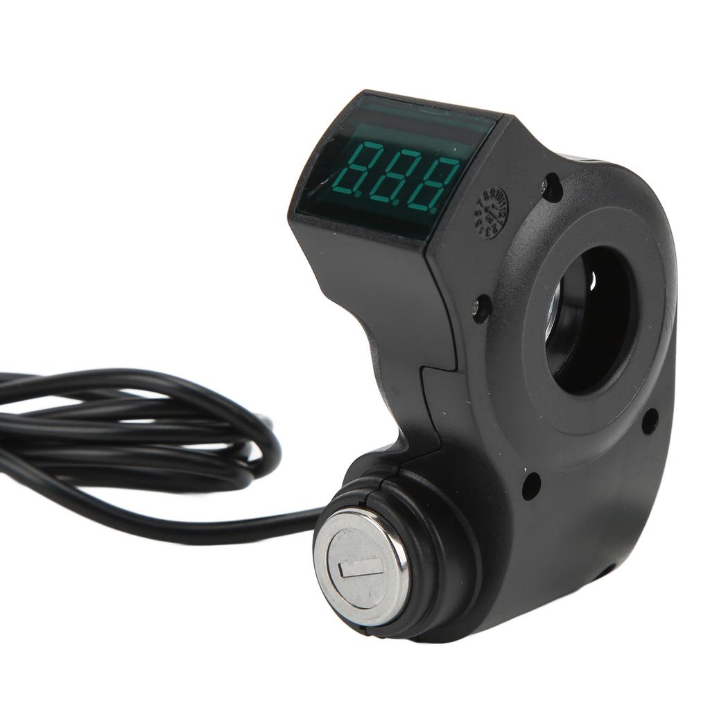 Electric Scooter Ignition Lock 3 Pin Plug One Button Start Scooter Switch Lock with 2 Keys for KUGOO for M4 Scooter