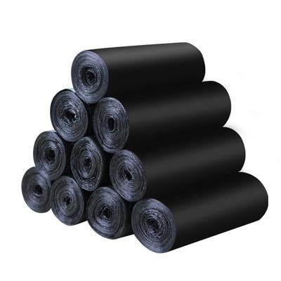 100pcs/pack 50x60cm Big Trash Bags Top Flat Type Disposable Garbage Bags Plastic Bags