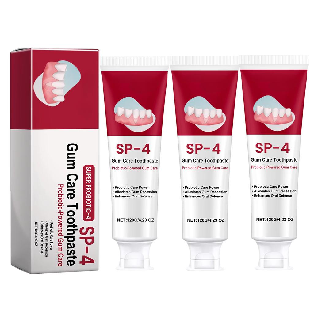 120g Sp4 Dentifricio Probiotico Sbiancante Denti Sbiancante Denti Rimozione Placca Alito Fresco Igiene Orale Pulito Dentifricio