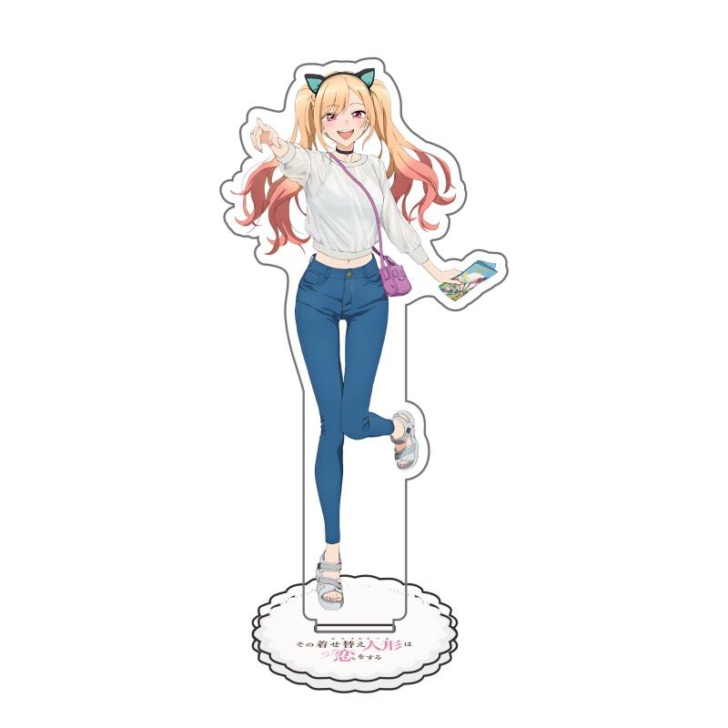 Anime My Dress Up Darling HD Acrylic Stand Figure Kitagawa Marin Gojo Wakana Model Plate Desk Decor Standing Sign Room Ornaments
