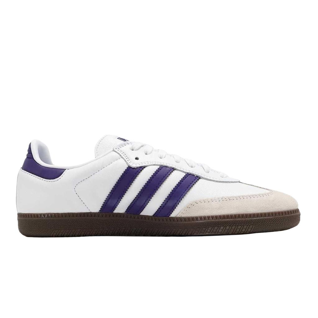 adidas Samba Adv Cloud White Collegiate Purple Sneakers IE6613