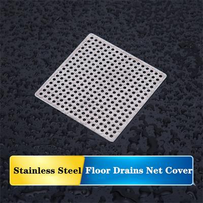 Cover Bathroom Accessories Colander Floor Drain Pad Square Drain Cover Sink Strainer Hair Filter