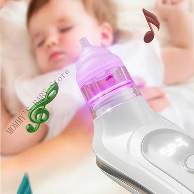 Automatic Baby Nose Cleaner 5-gear Suction and Rechargeable Feature for Easily Mucus Removal Relieve Nasal Congestion