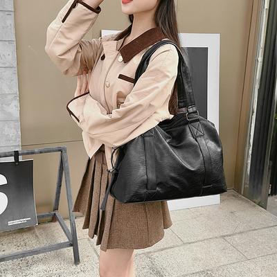 Modische und vielseitige Hand-Casual-Handtasche mit großem Fassungsvermögen, modische Umhängetasche, Gepäck