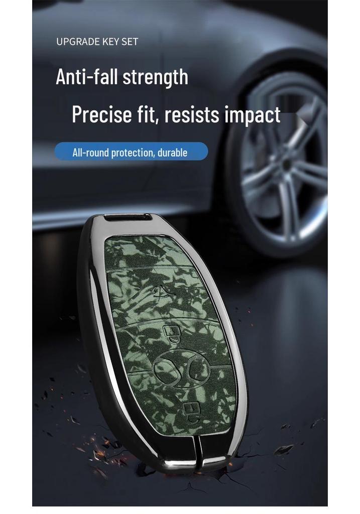 BAIC Senova D50 Key Case: Compatible with Beijing U7/EX5/X3 Metal Protective Shell LITE-R300