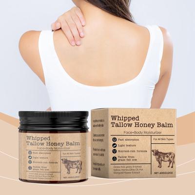 Tallow Skin Moisturizer Gentle Moisturizing Skin Care Moisturizing Softening Body Cream Organic Unscented Fast Absorbing Tallow Cream.