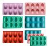 Easter Egg Silicone Mold for Baking 8 Cavity Non-Stick Chocolate Mold Freezer Oven