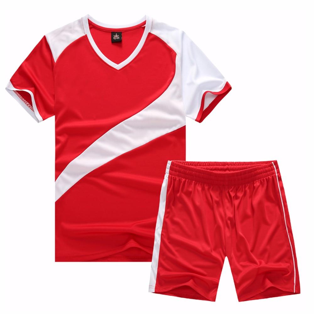Buy Men Boys Football Jerseys Kits Soccer Uniform Set Sports Training