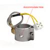 FCABA 35mm Diameter 50~70mm Height 110V/220V/380V 190W/210W/230W/250W Aluminized Band Heater Sealed Coil Heating Element