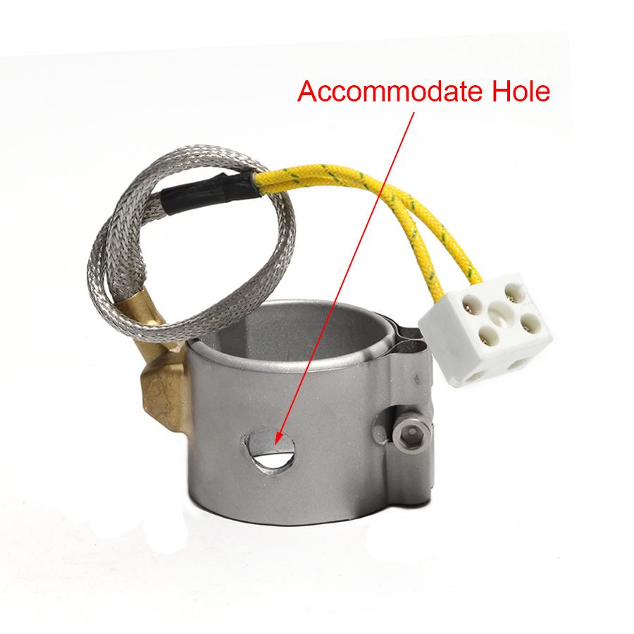FCABA 35mm Diameter 50~70mm Height 110V/220V/380V 190W/210W/230W/250W Aluminized Band Heater Sealed Coil Heating Element