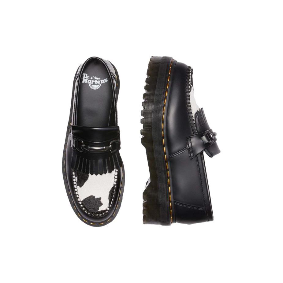 Dr. Martens Round Toe Slip-On Loafers Men Loafers Black 31097937