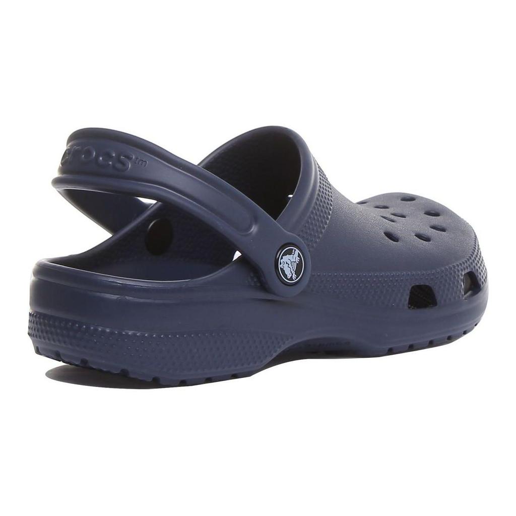 Crocs Classic Clog Comfortable Versatile Non-Slip Durable Childrens Sandals Kids Sandals Deep-Blue 206991-410