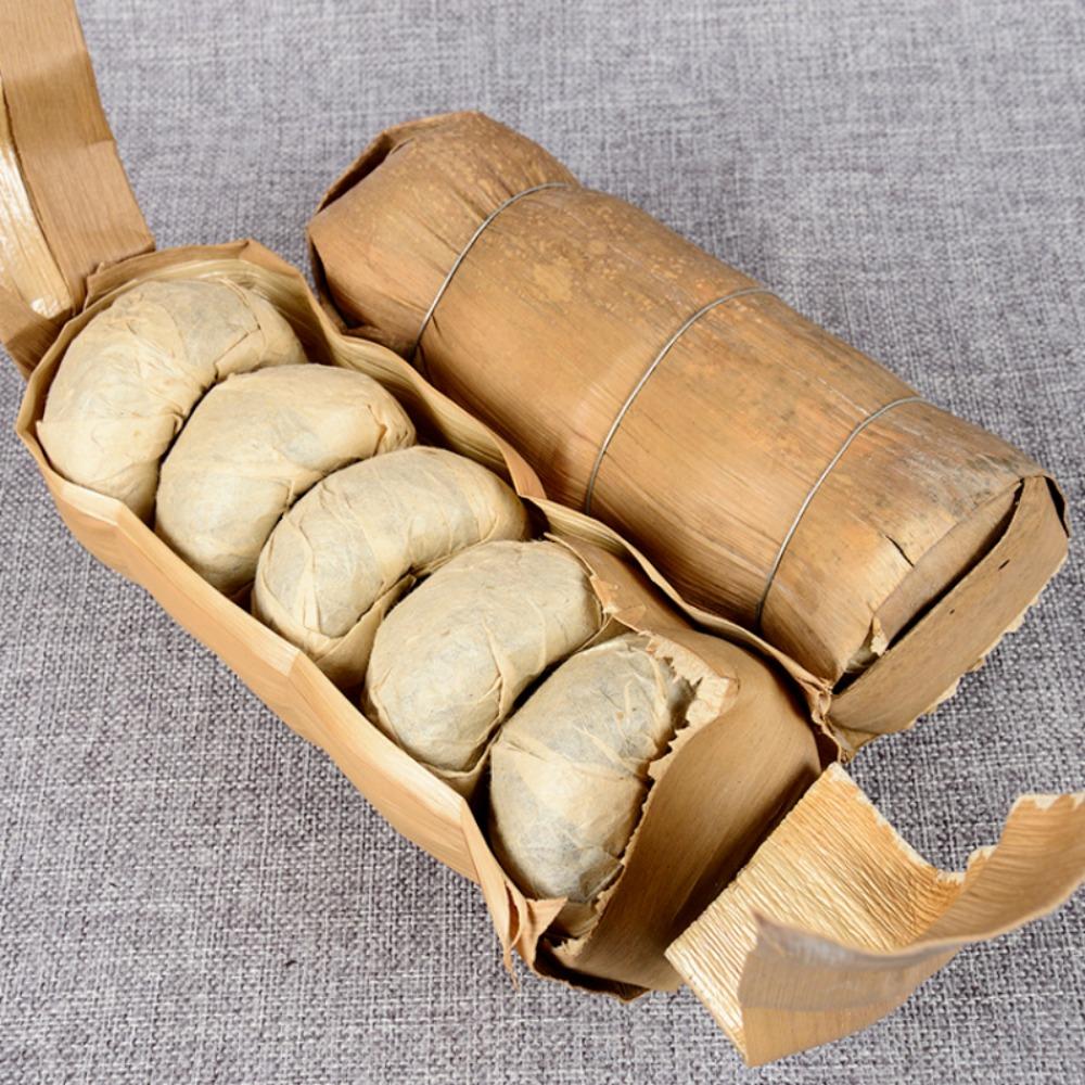 Natural Herbal Energy Tea 100 Bags Organic Yunnan Pu er Bamboo Tuo 01