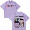 Eladio Carrion DON KBRN 2025 Album Graphic T-shirts Men Women Clothing Fashion Hip Hop Tshirt Casual Cotton Short Sleeve T-shirt