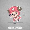 One Piece Anime Stickers: Luffy, Pirate Ship, Sanji Car Scratch Covers